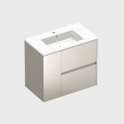 mueble de baño acabado beige