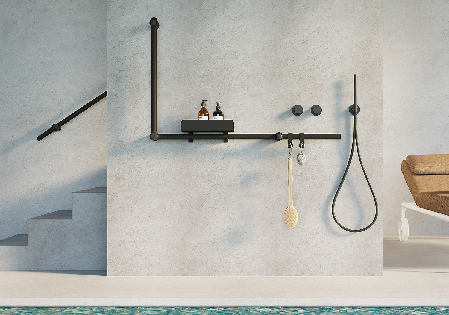 Creabath-accesorio-mueble-baño-gocare-blanco-negro-seguridad-ayuda-2